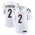 Cincinnati Bengals Evan McPherson Nike White Game Player Jersey
