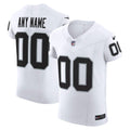 Las Vegas Raiders Nike White Vapor F.U.S.E. Elite Custom Jersey
