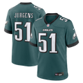 Philadelphia Eagles Cam Jurgens Nike Midnight Green Team Game Jersey