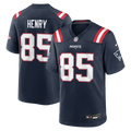 New England Patriots Hunter Henry Nike Navy Team Game Jersey