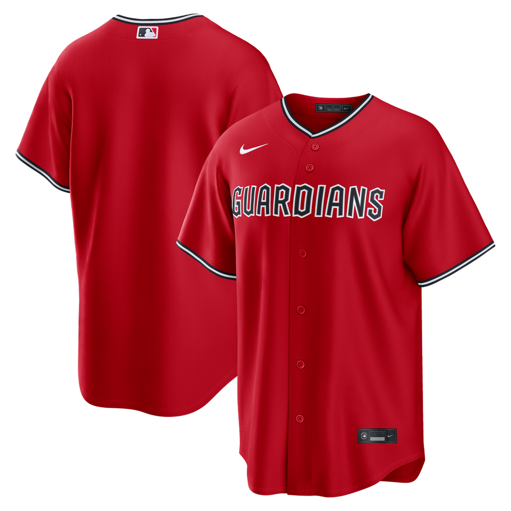 Cleveland Guardians Nike Red Alternate Replica Jersey