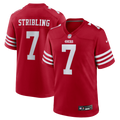 San Francisco 49ers De'Zhaun Stribling Nike Scarlet Game Jersey