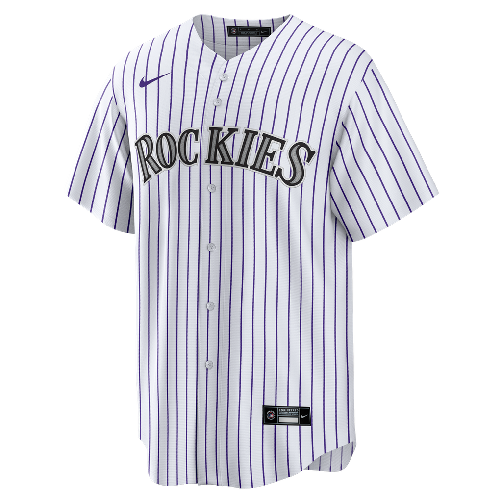 Colorado Rockies Matt Holliday Nike White Home Retired Player Replica Jersey