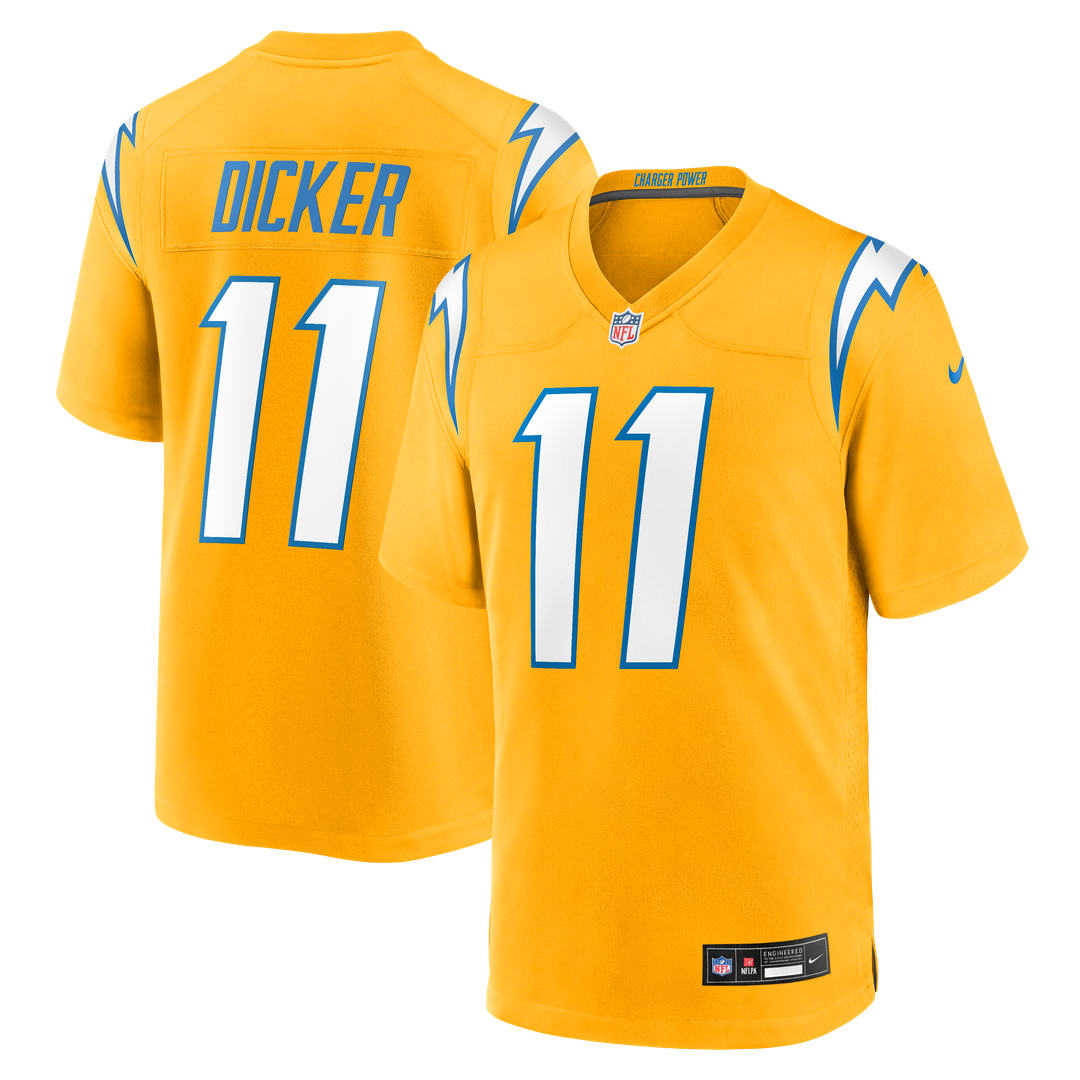 Los Angeles Chargers Cameron Dicker Nike Navy Alternate Game Jersey