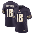 Minnesota Vikings Justin Jefferson Nike Purple 2026 Rivalries Collection Game Jersey