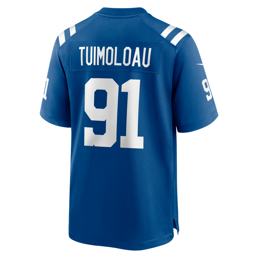 Indianapolis Colts JT Tuimoloau Nike Royal Team Game Jersey