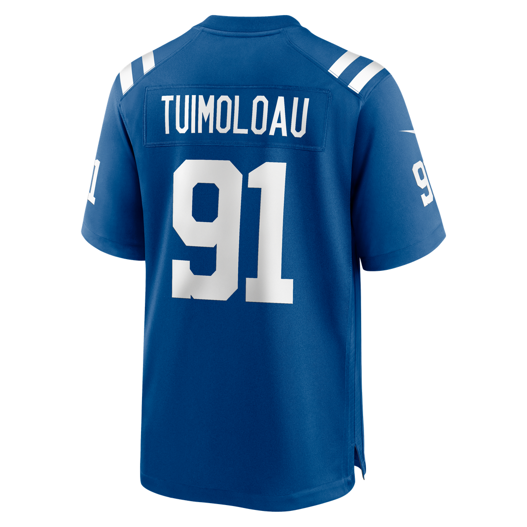 Indianapolis Colts JT Tuimoloau Nike Royal Team Game Jersey