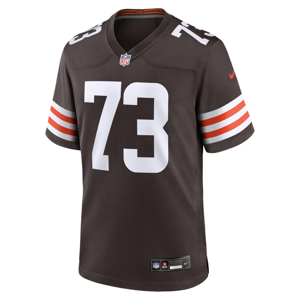 Cleveland Browns Joe Thomas Nike Brown Retired Game Player Jersey