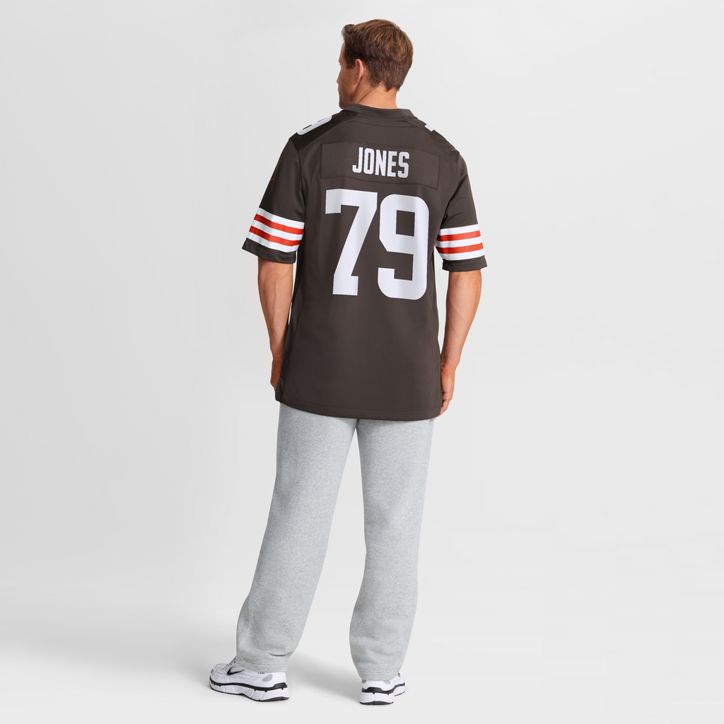 Cleveland Browns Dawand Jones Nike Brown Team Game Jersey