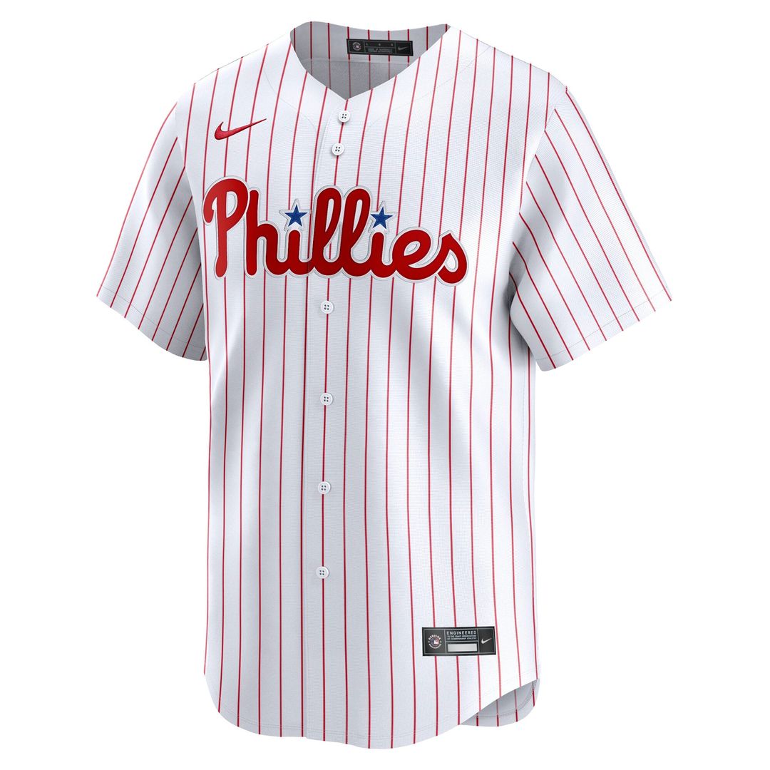 Philadelphia Phillies Bryce Harper Nike White Home Limited Player Jersey