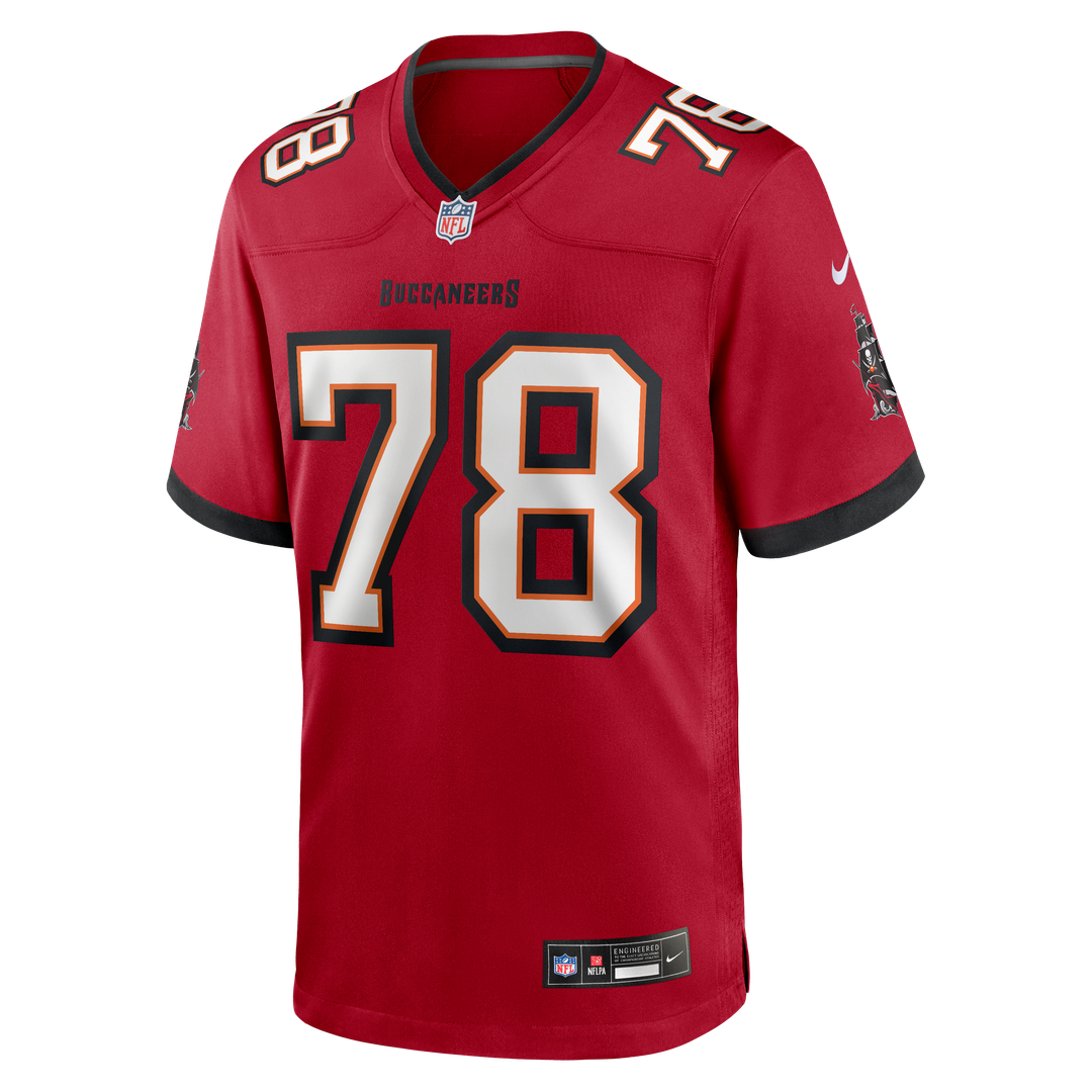 Tampa Bay Buccaneers Tristan Wirfs Nike Orange Alternate Game Jersey
