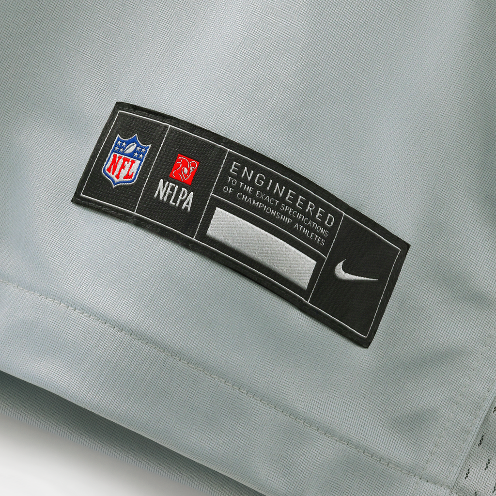 Detroit Lions Sam LaPorta Nike Silver 2026 Rivalries Collection Game Jersey