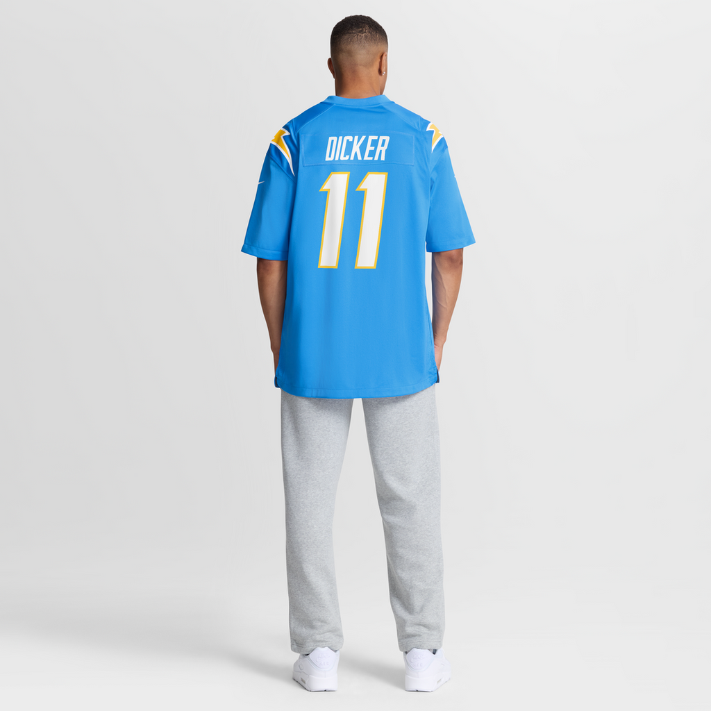 Los Angeles Chargers Cameron Dicker Nike Powder Blue Game Jersey