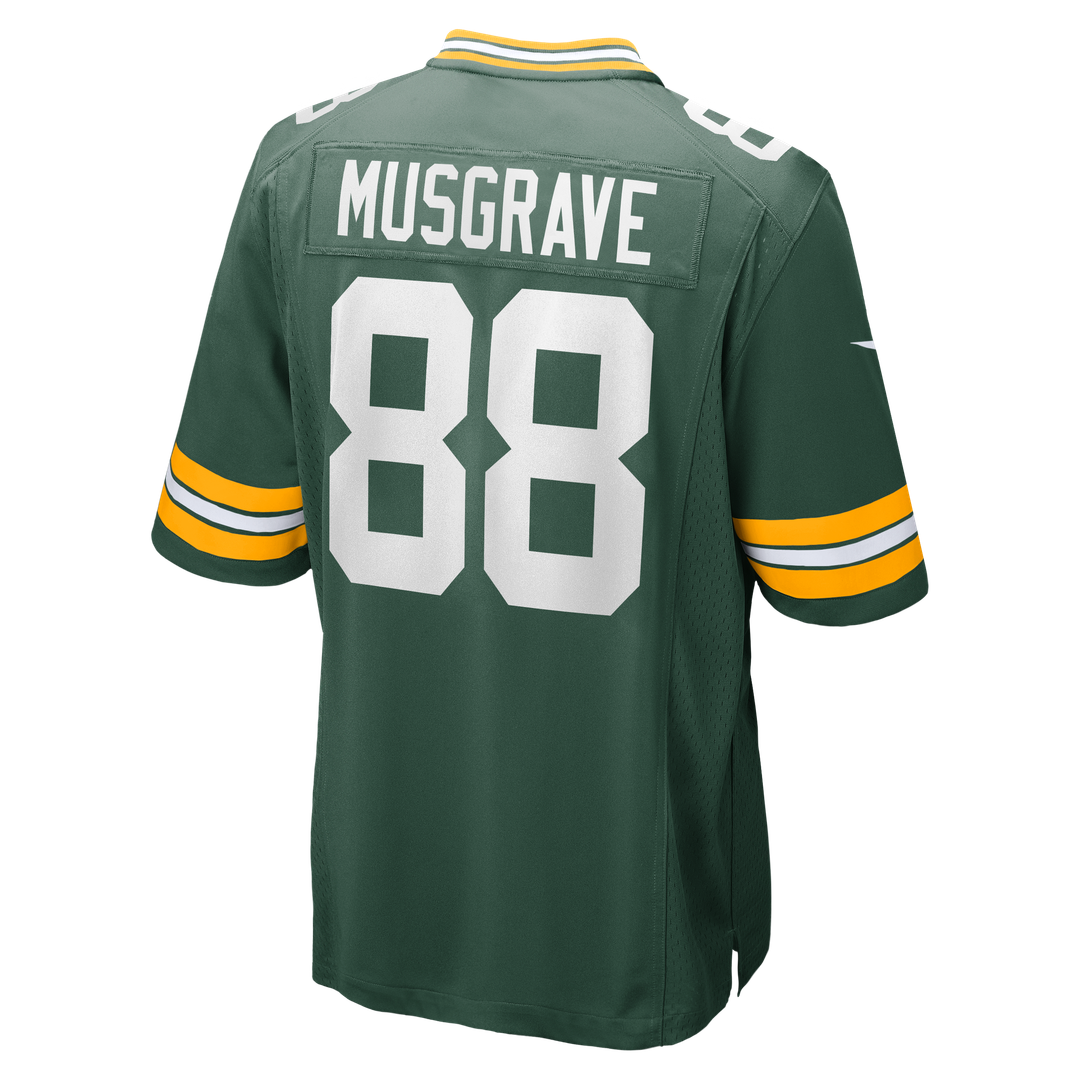 Green Bay Packers Luke Musgrave Nike Green Game Jersey