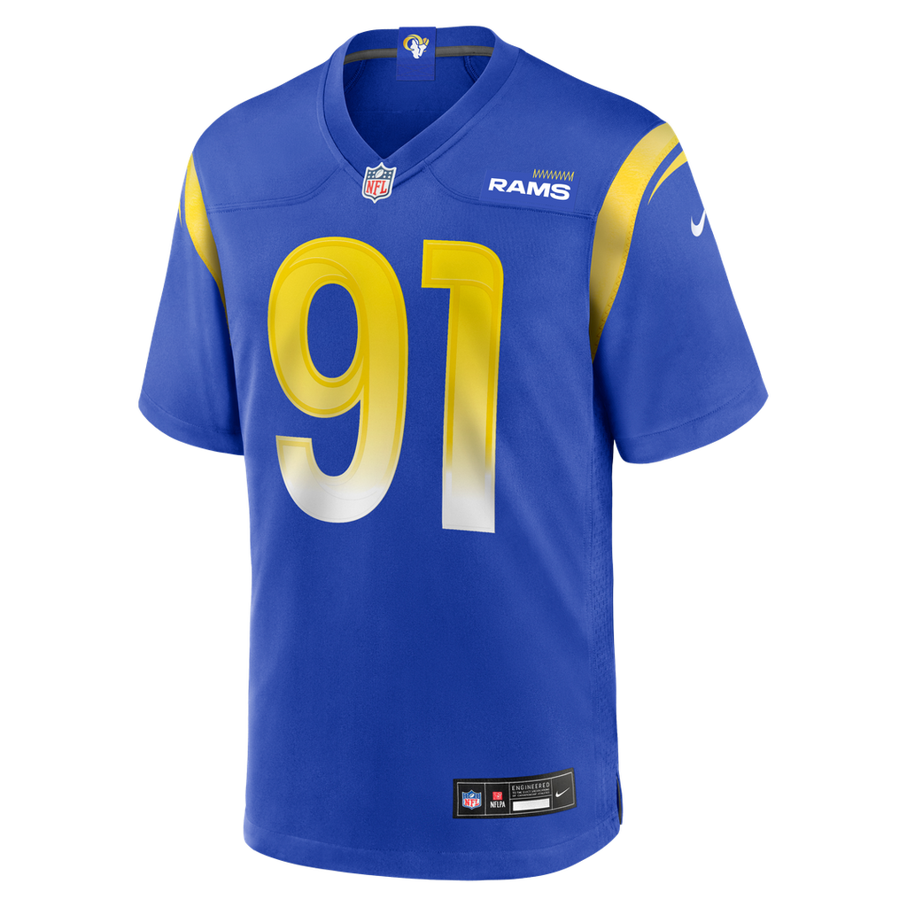 Los Angeles Rams Kobie Turner Nike Royal Home Game Jersey