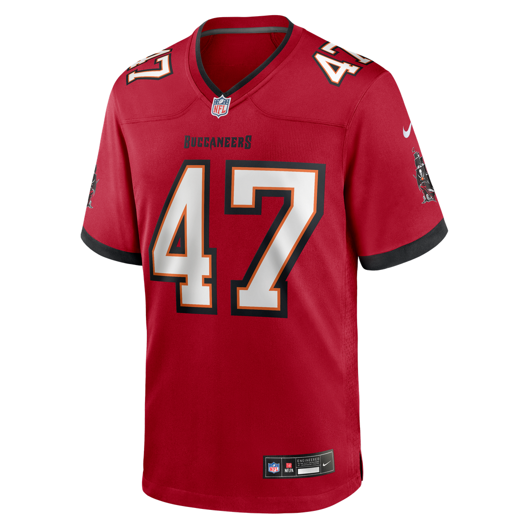 Tampa Bay Buccaneers John Lynch Nike Red Game Retired Player Jersey