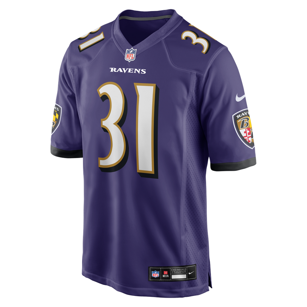 Baltimore Ravens Jamal Lewis Nike Purple Game Retired Player Jersey
