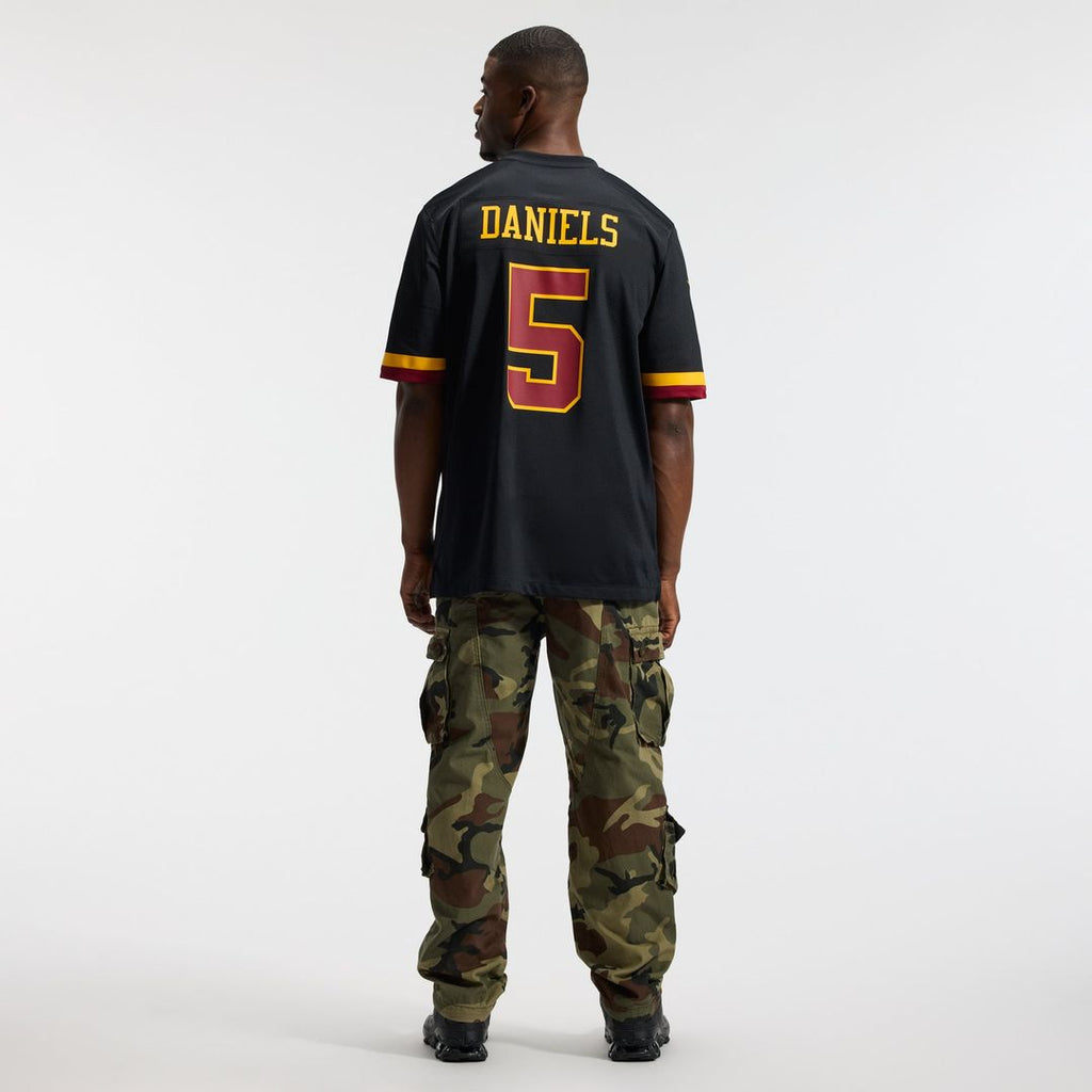 Washington Commanders Jayden Daniels Nike White Game Super Bowl Era Jersey