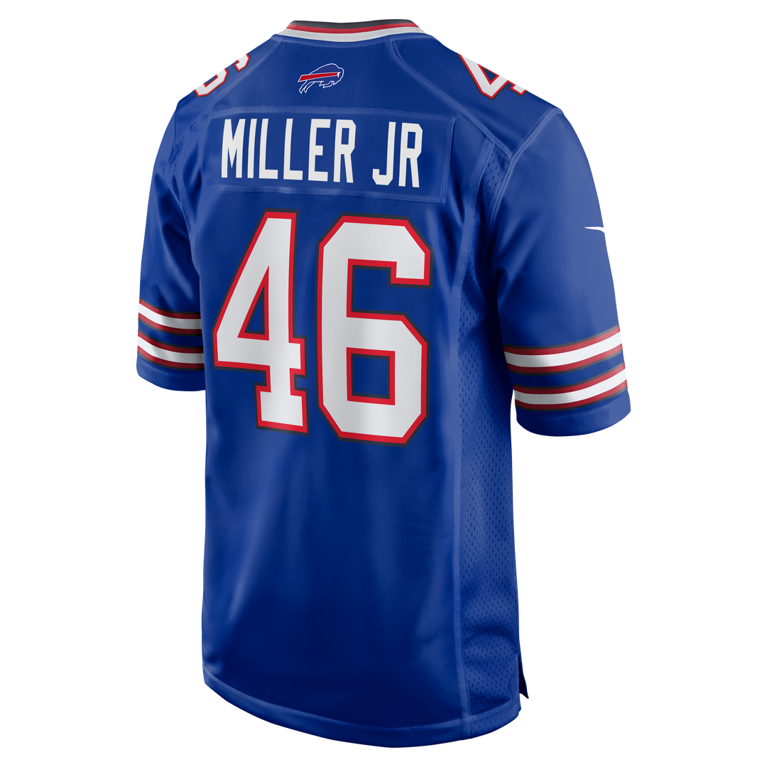 Buffalo Bills DJ Miller Jr. Nike Royal Team Game Jersey