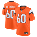 Denver Broncos Luke Wattenberg Nike Orange Team Game Jersey