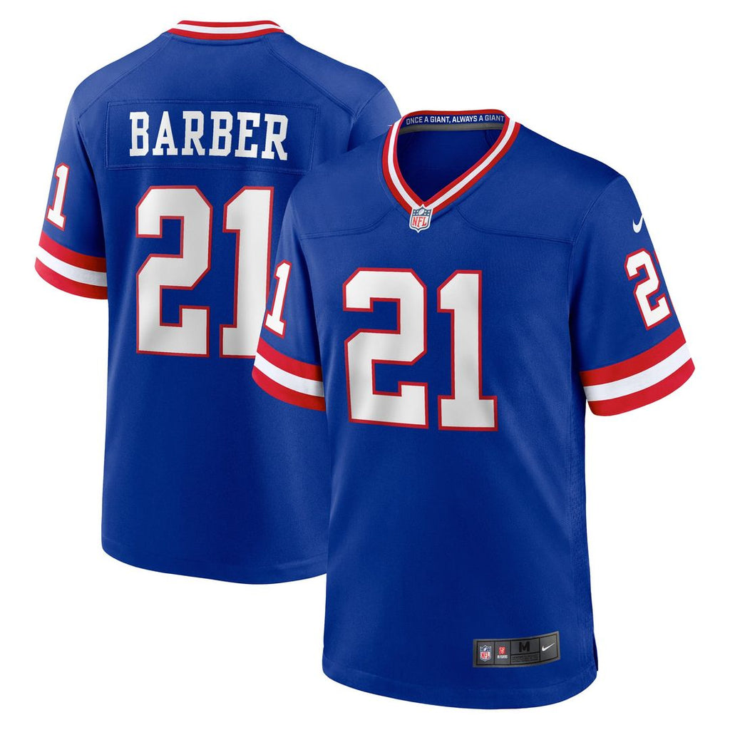 New York Giants Tiki Barber Nike Royal Retired Player Alternate Game Jersey
