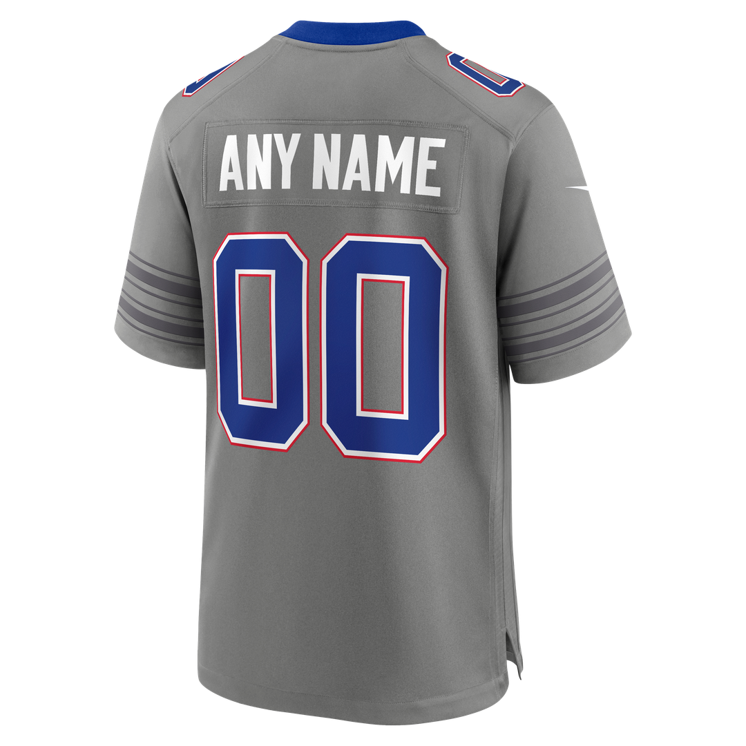 Buffalo Bills Nike Gray Nickel City Custom Game Jersey