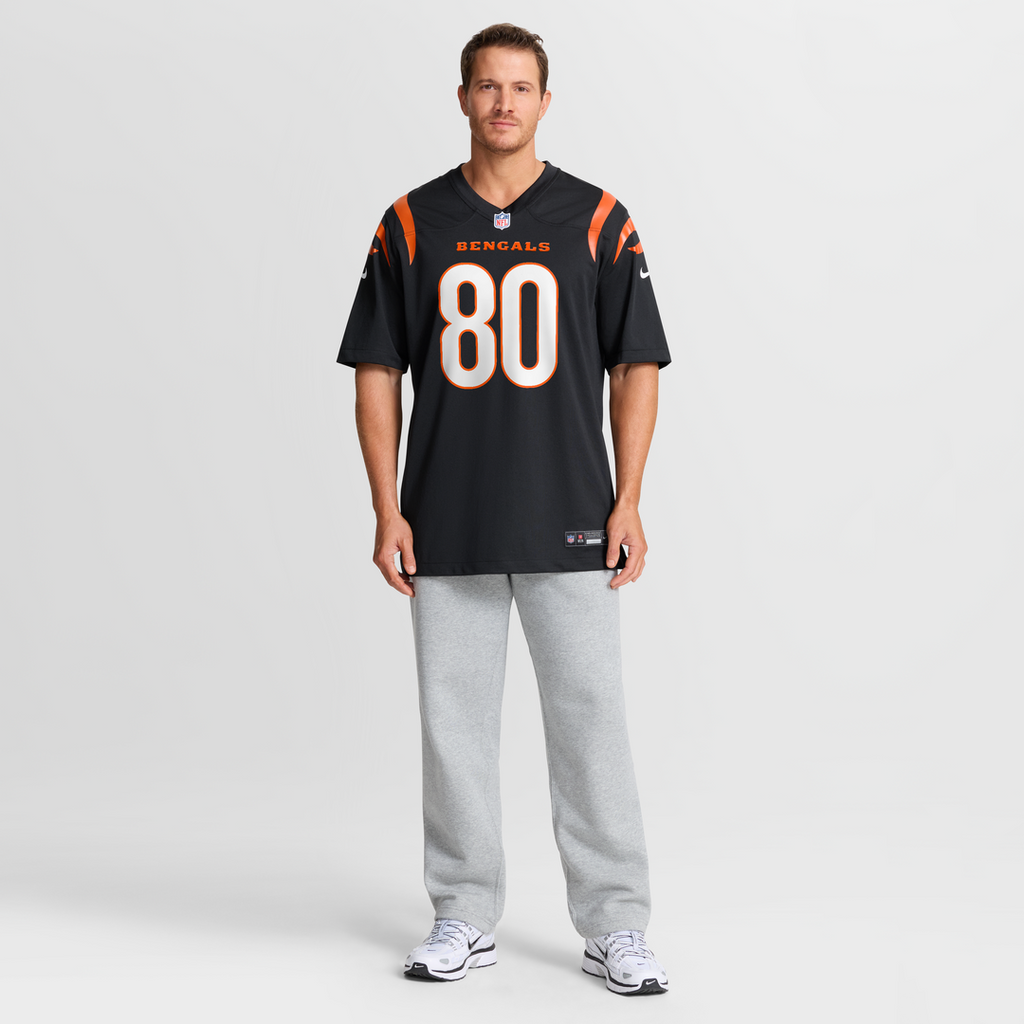 Cincinnati Bengals Andrei Iosivas Nike Black Team Game Jersey