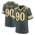 Green Bay Packers Lukas Van Ness Nike Green 2026 Rivalries Collection Game Jersey