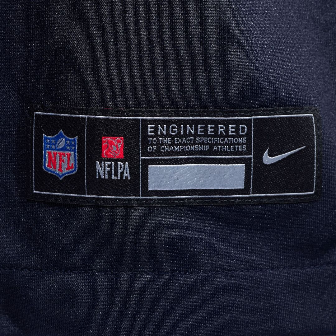 Houston Texans Azeez Al-Shaair Nike Red Alternate Game Jersey