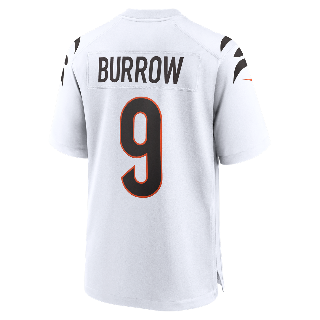 Cincinnati Bengals Joe Burrow Nike White Game Jersey