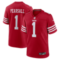 San Francisco 49ers Ricky Pearsall Nike Scarlet Team Game Jersey