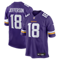 Minnesota Vikings Justin Jefferson Nike Purple Game Jersey