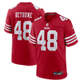 San Francisco 49ers Tatum Bethune Nike Scarlet Game Jersey