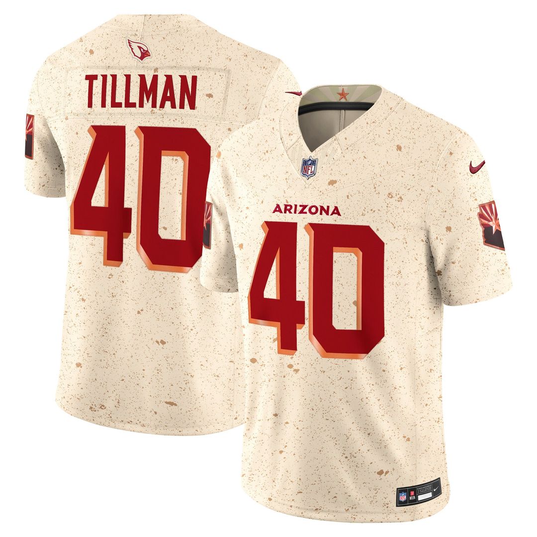 Arizona Cardinals Pat Tillman Nike Natural Rivalries Collection Stitched Limited Jersey