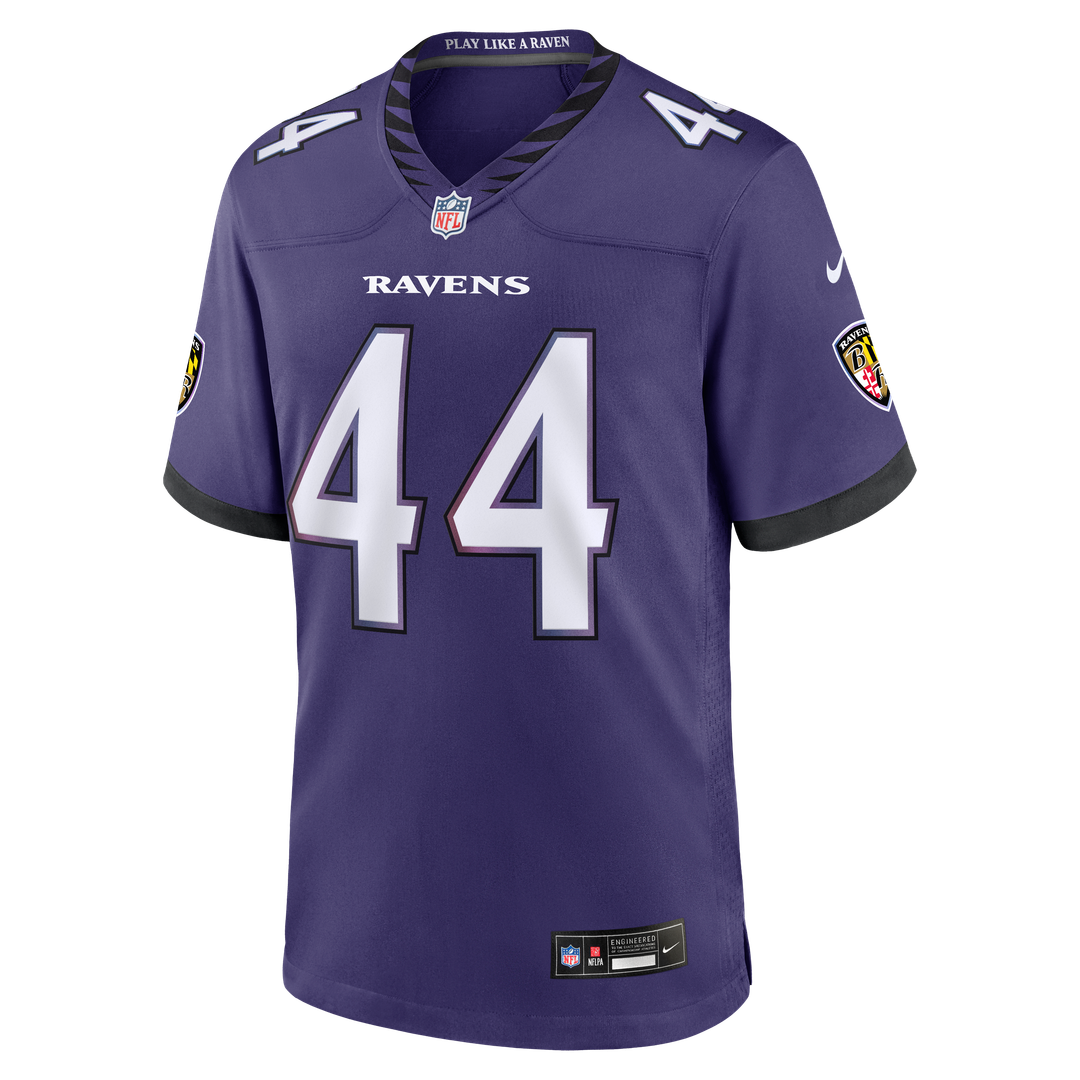 Baltimore Ravens Marlon Humphrey Nike Purple Team Game Jersey