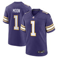 Minnesota Vikings Warren Moon Nike Purple Retired Player Alternate Game Jersey