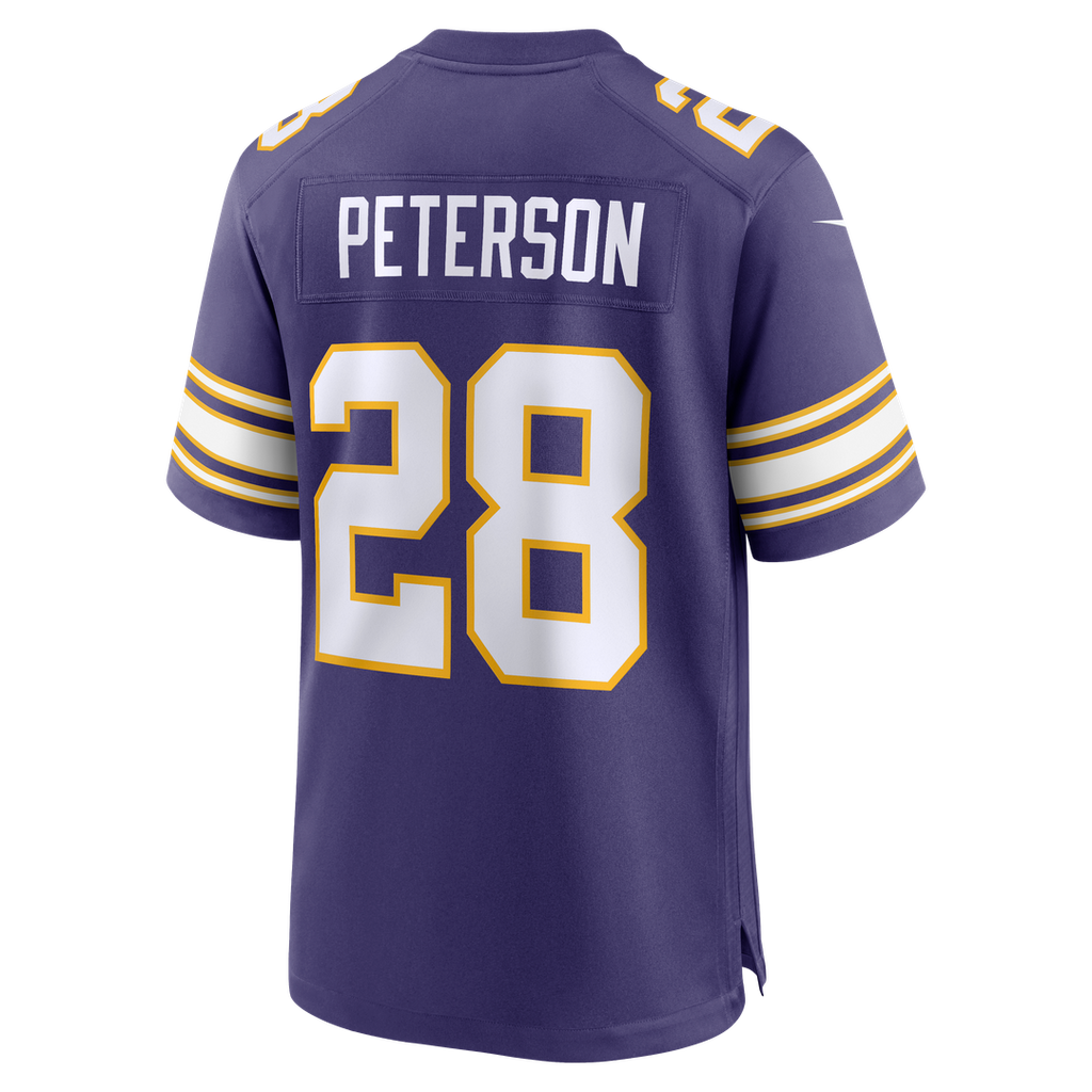 Minnesota Vikings Adrian Peterson Nike Purple Alternate 2 Classic Retired Game Jersey