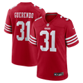 San Francisco 49ers Isaac Guerendo Nike Scarlet Game Jersey