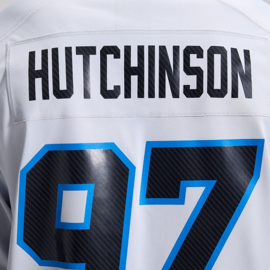 Detroit Lions Aidan Hutchinson Nike Silver 2026 Rivalries Collection Game Jersey