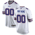 Buffalo Bills Nike White Custom Game Jersey