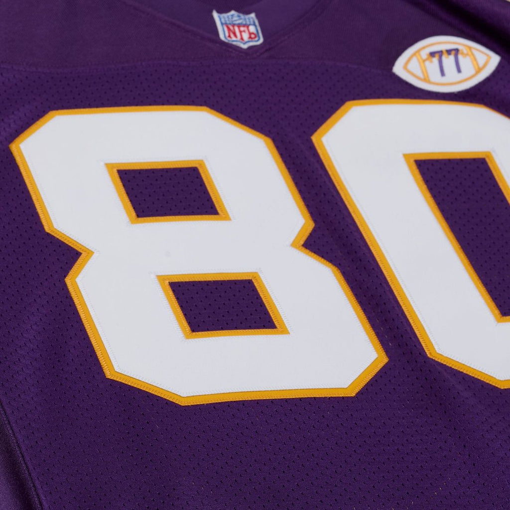 Minnesota Vikings Cris Carter Mitchell & Ness Purple 2001 Authentic Throwback Jersey