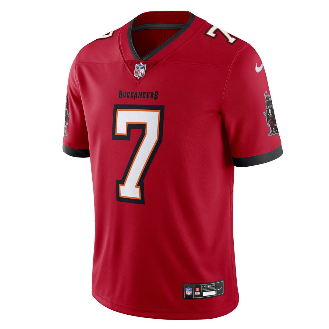 Tampa Bay Buccaneers Bucky Irving Nike Red Vapor Untouchable Stitched Limited Jersey