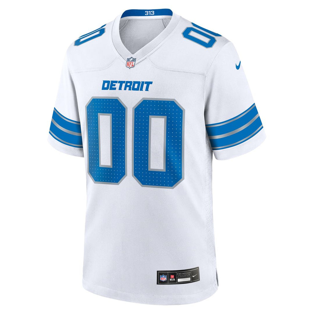 Detroit Lions Nike Black Alternate Custom Game Jersey