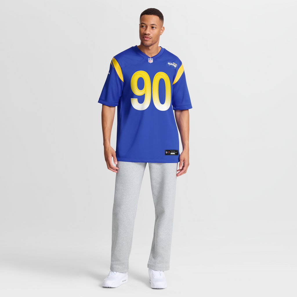 Los Angeles Rams Tyler Davis Nike Royal Team Game Jersey