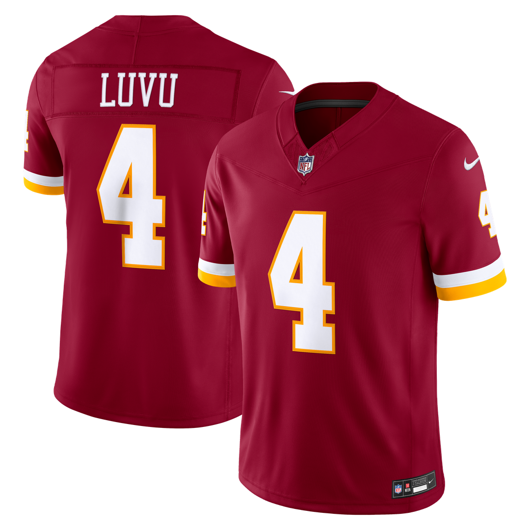 Washington Commanders Frankie Luvu Nike Burgundy Team Vapor F.U.S.E. Stitched Limited Jersey