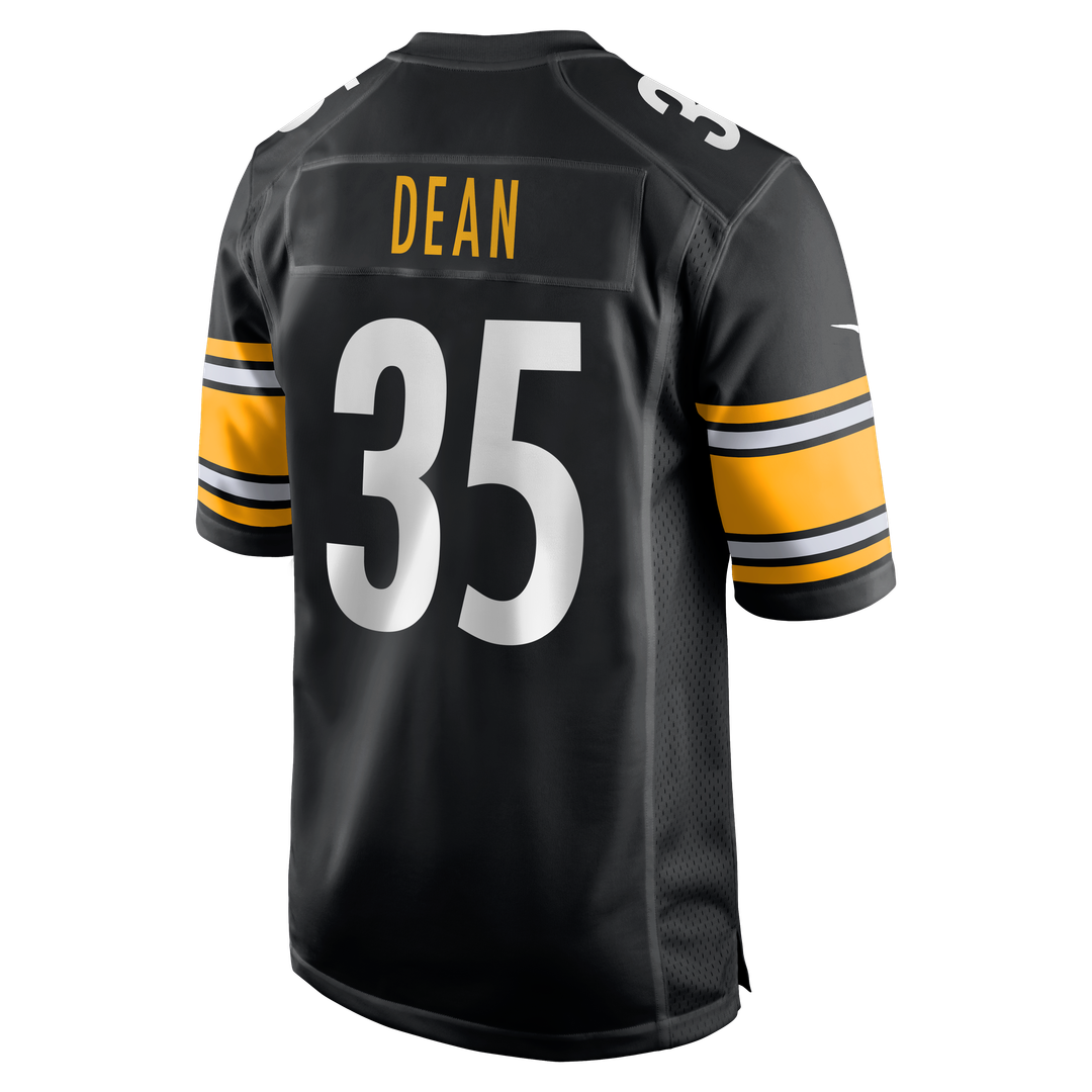 Pittsburgh Steelers Jamel Dean Nike Black Team Game Jersey
