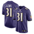Baltimore Ravens Jamal Lewis Nike Purple Game Retired Player Jersey