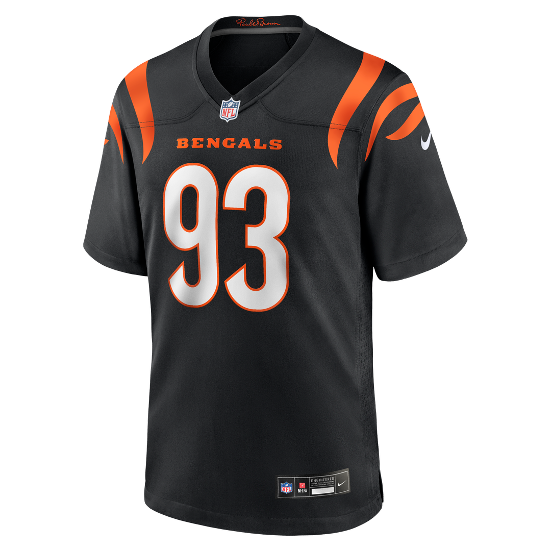 Cincinnati Bengals McKinnley Jackson Nike Black Game Jersey
