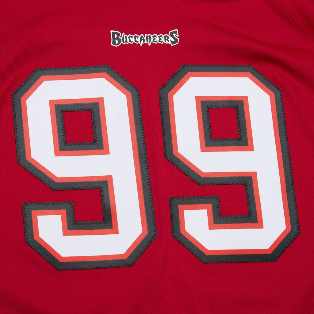 Tampa Bay Buccaneers Warren Sapp Mitchell & Ness Orange 1995 Legacy Replica Jersey
