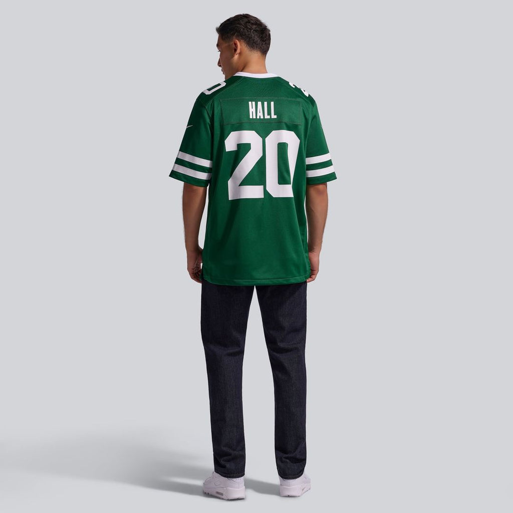 New York Jets Breece Hall Nike Legacy White Game Jersey